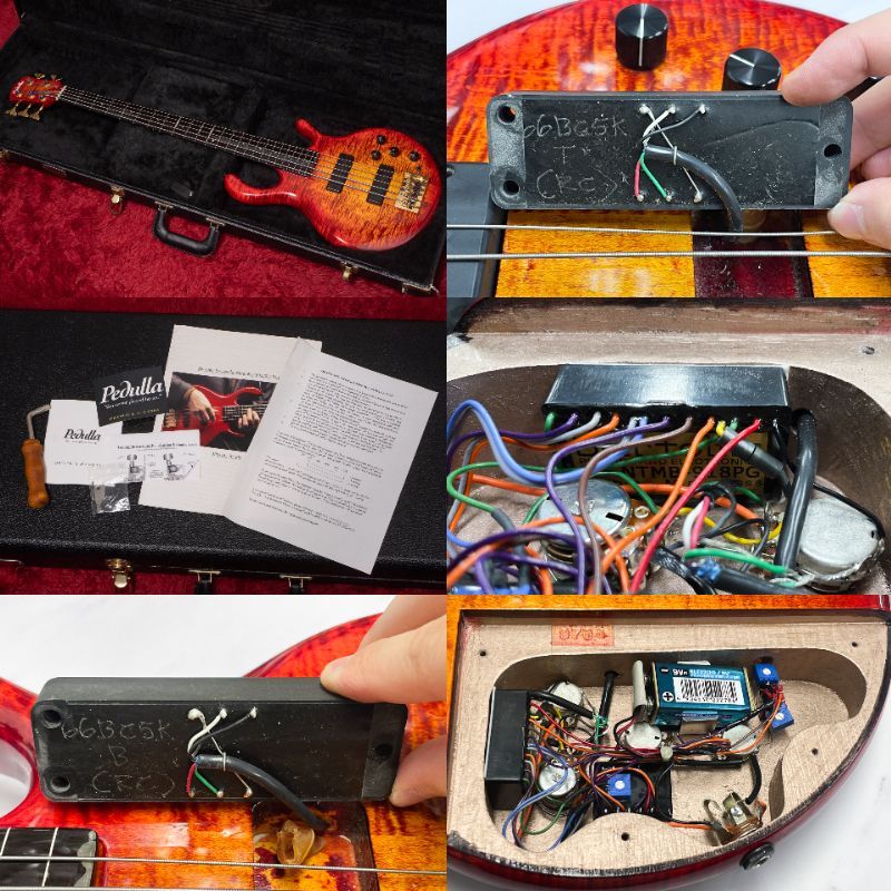 Pedulla MVP5 Fretless 4.630kg #9704【委託品】【GIB横浜】（中古
