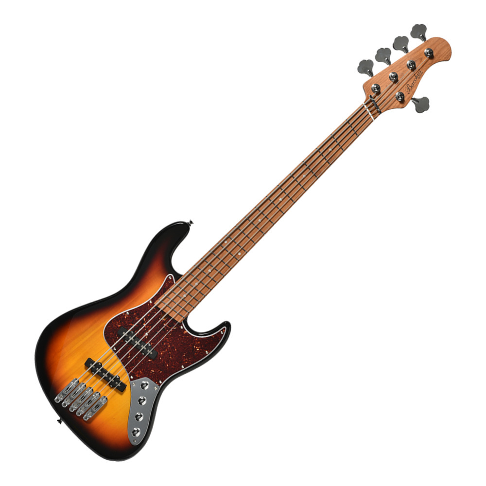 Bacchus バッカス エレキベース　プレシジョンベースタイプ サンバースト Bacchus バッカス Universe Series WJB5-1MS-DX-AC RSM/M 3TS 5弦