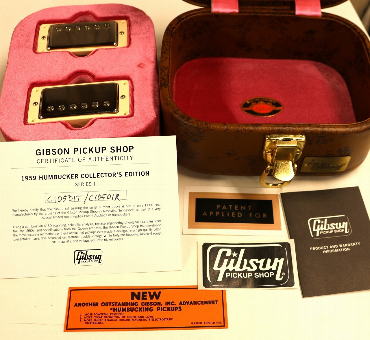 Gibson 1959 Humbucker Collector's Edition Series 1 #C10501T/R【PAF