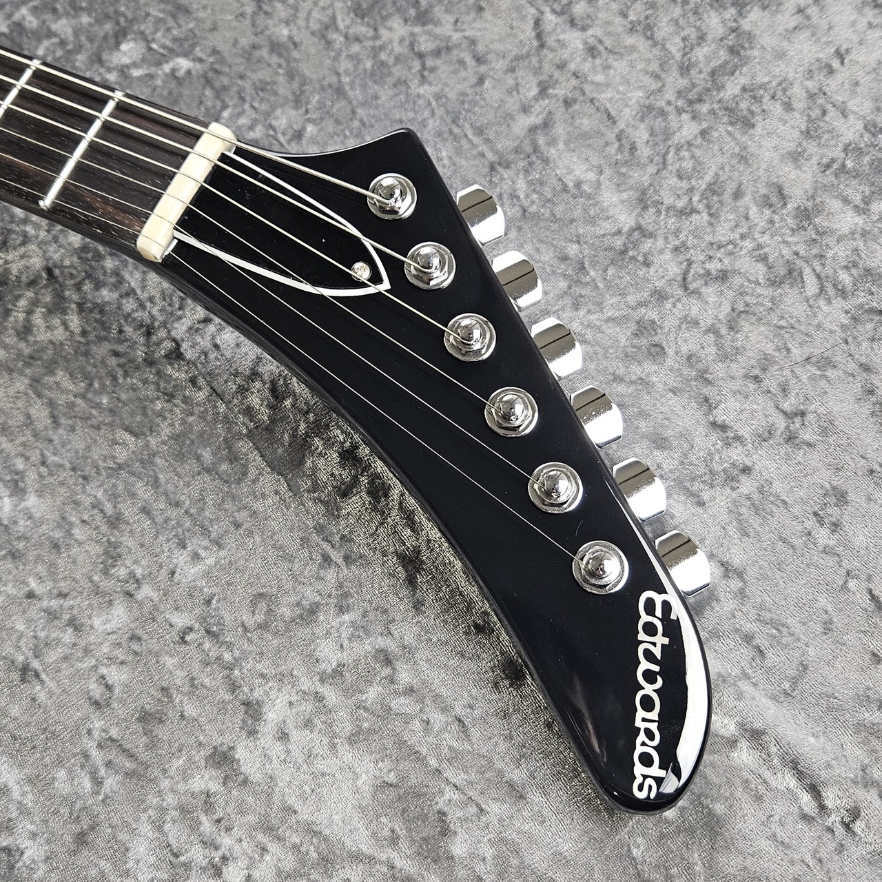 Edwards 日本製 black Edwards by ESP E-AS 105SM Anchang Star Black Electric Guitar