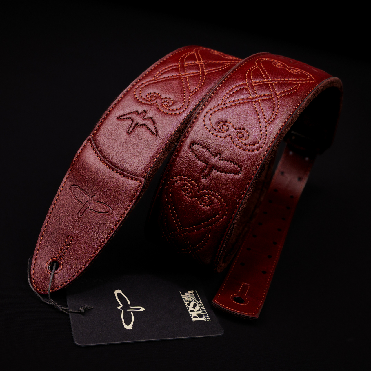 PRS レザー ギターストラップ Paul Reed Smith(PRS) 2.4inch Padded Guitar Strap w/RAS Custom