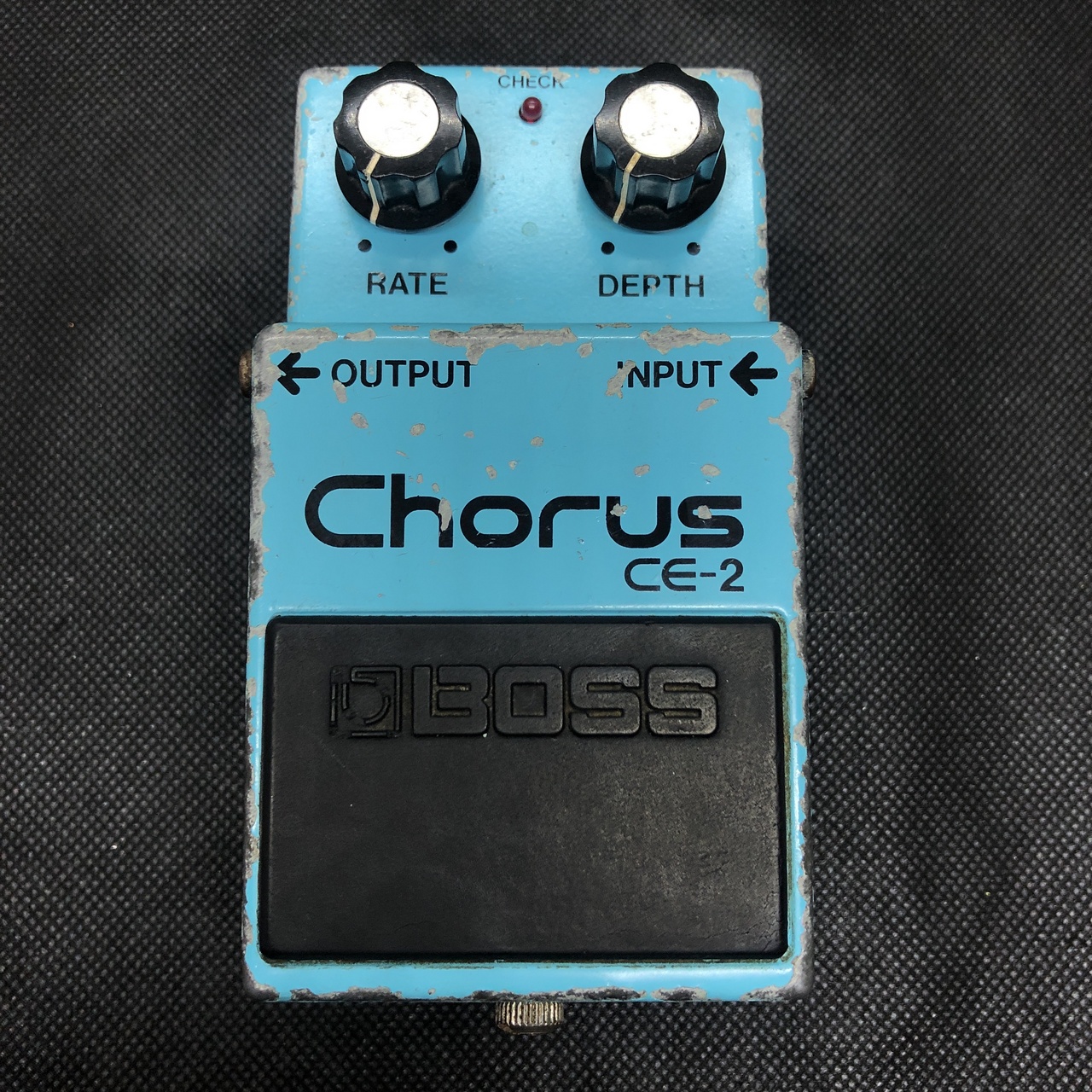 BOSS CE-2 Chorus 1982年製 MADE IN JAPAN 黒ラベル ACA電源 銀ネジ