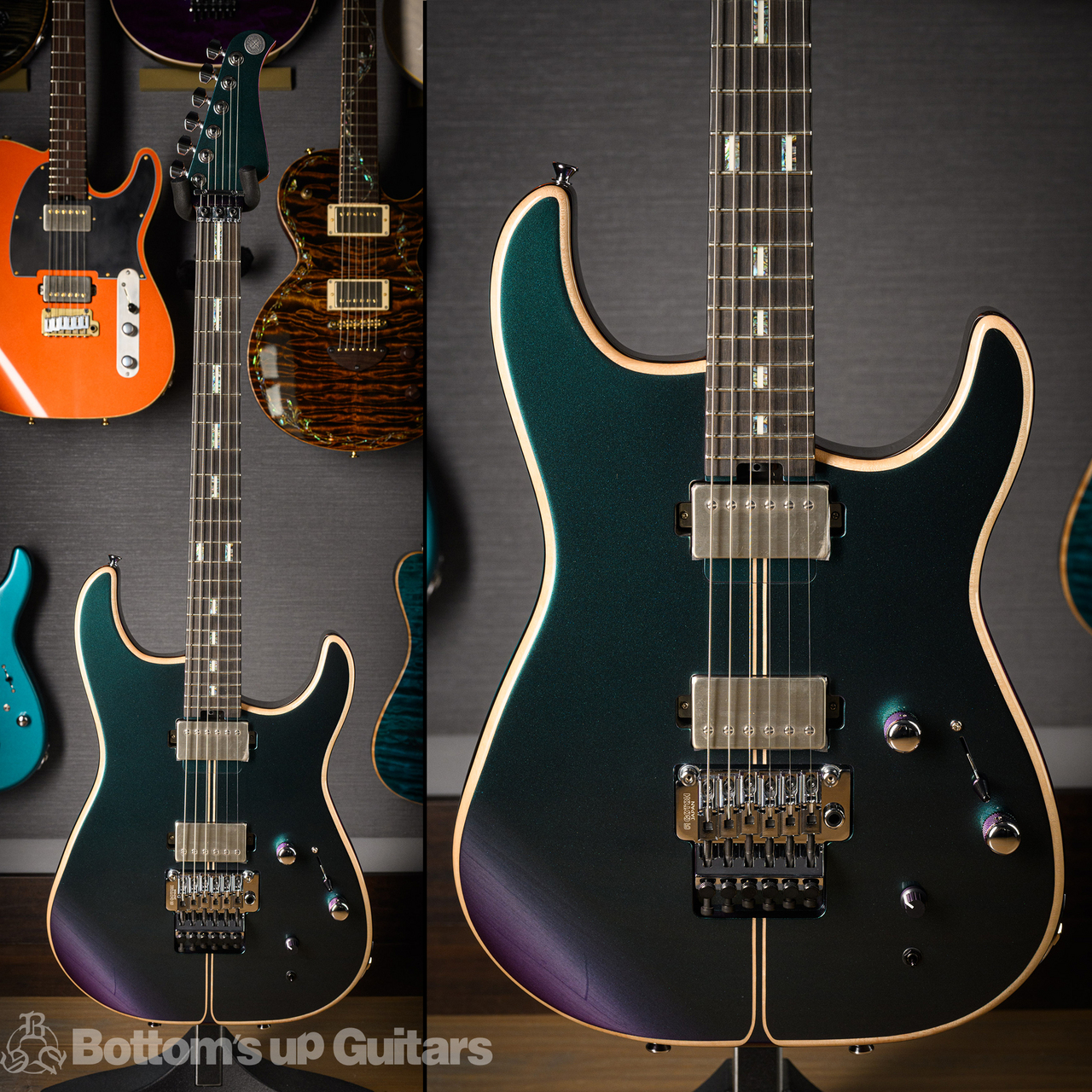 Kz Guitar Works Kz Versa 2H3 Custom Locking Tremolo - "Vega" Color Shift - 【B.U.G. 스페셜 오더 모델!】 사진 3