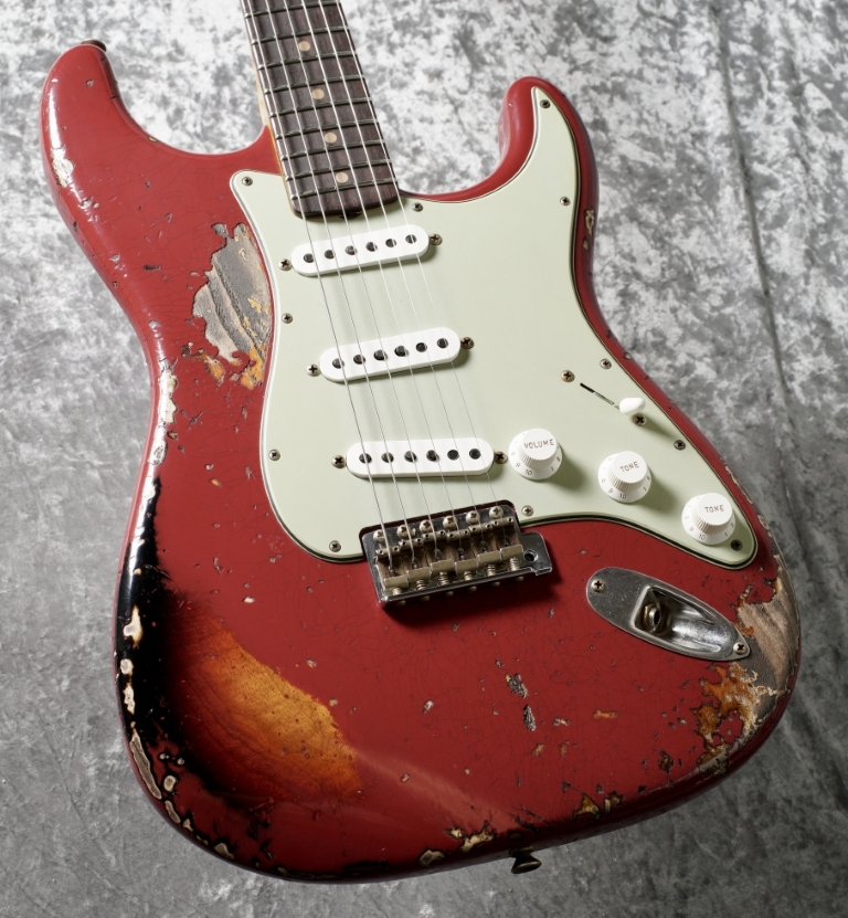 Fender Custom Shop 1961 Stratocaster Super Heavy Relic Aged Dakota