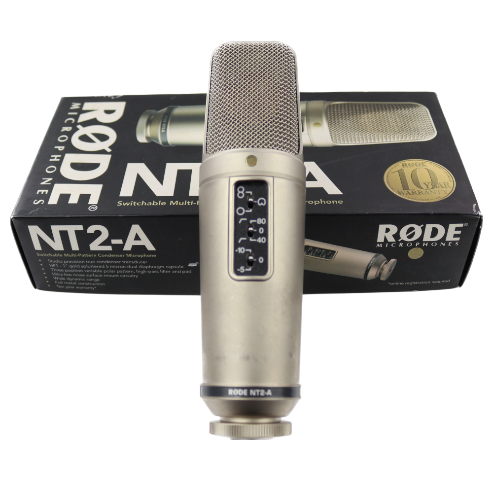 RODE 【中古】 マイク コンデンサーマイク RODE NT2-A マイクロフォン ...