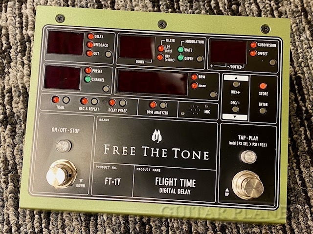 Free The Tone FT-1Y FLIGHT TIME【ディレイ】（中古）【楽器検索デジマート】