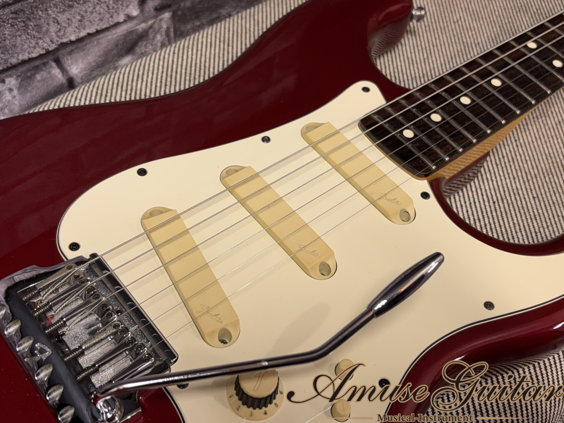 Fender USA Elite Stratocaster Rosewood FB # Candy Apple Red 1984年