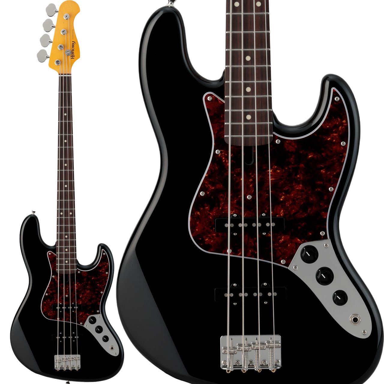 HISTORY HJB-Standard2 BLK エレキベース ジャズベースタイプ（新品
