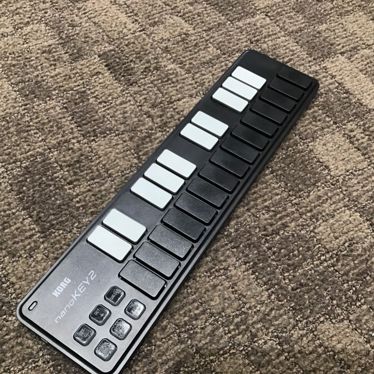 KORG nanoKEY2 BK (ブラック) MIDIキーボード スリムライン USB 25鍵盤