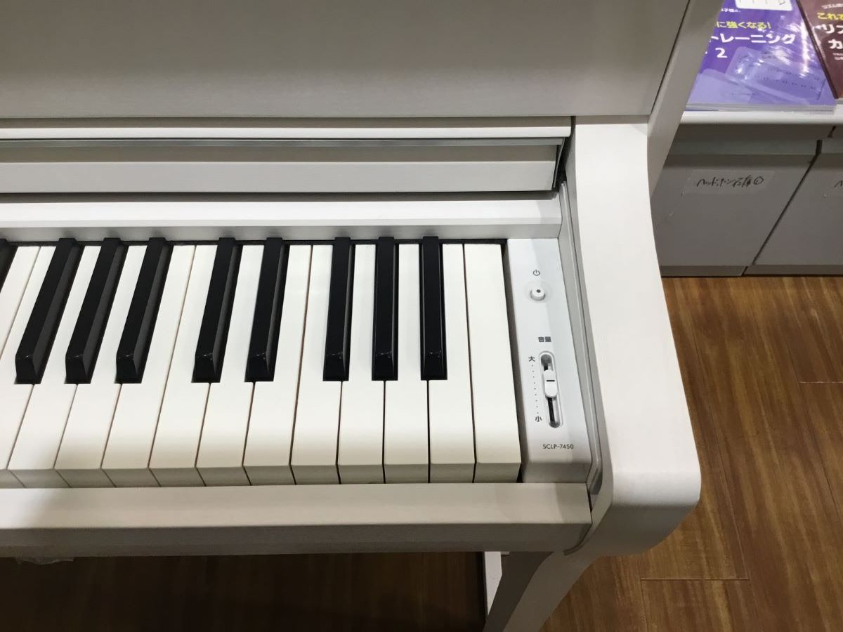 YAMAHA SCLP-7450 WH 木製鍵盤SCLP7450（新品/送料無料）【楽器検索 
