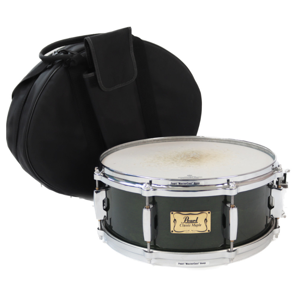 パーティを彩るご馳走や スネアドラム 【中古】 Pearl パール 14x5 Maple Classic Pearl パーカッション・打楽器