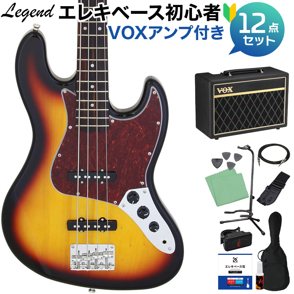 Legend エレキベース ブラック ステッカー付き 【公式通販】