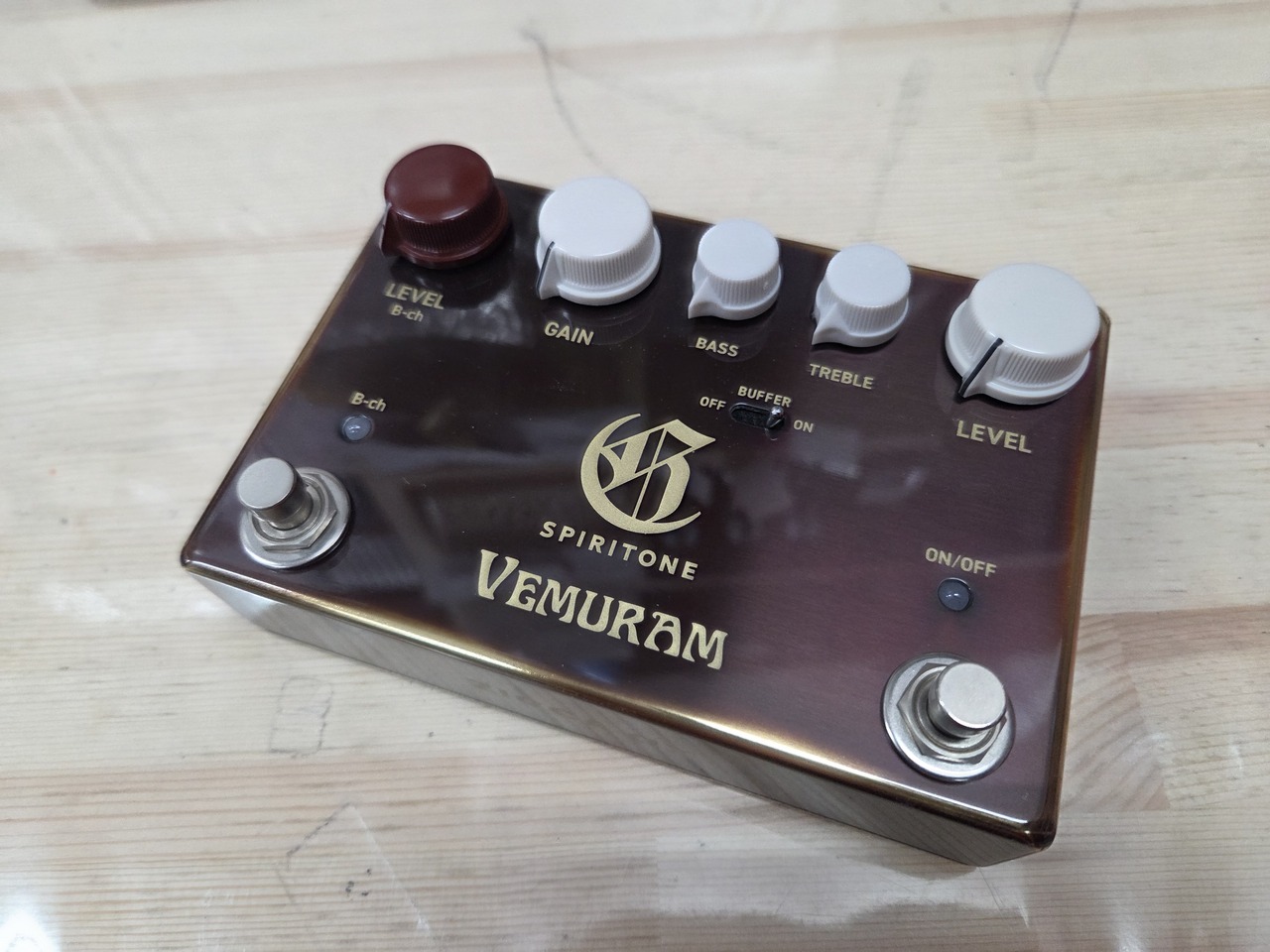 新品未使用　VEMURAM SPIRITONE ギター　エフェクター VEMURAM SPIRITONE（中古/送料無料）【楽器検索デジマート】