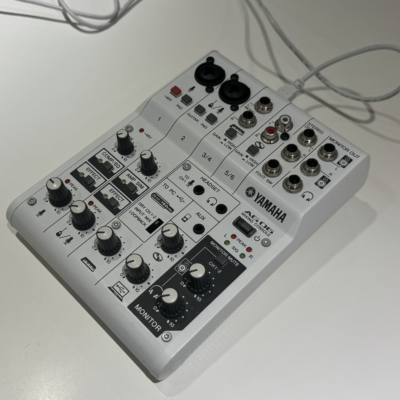 YAMAHA AG06 ウェブキャスティングミキサー【USED/中古】（中古/送料