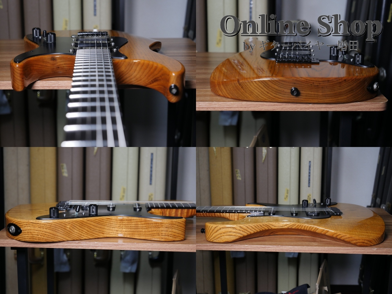 レア物！跳ね馬 ガラスモニュメント Marchione 【試奏動画】Vintage Tremolo Torrefied Swamp Ash