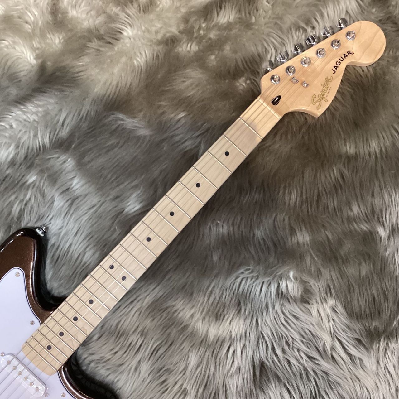 Squier by Fender Affinity Series Jaguar Mystic Metallic Brown