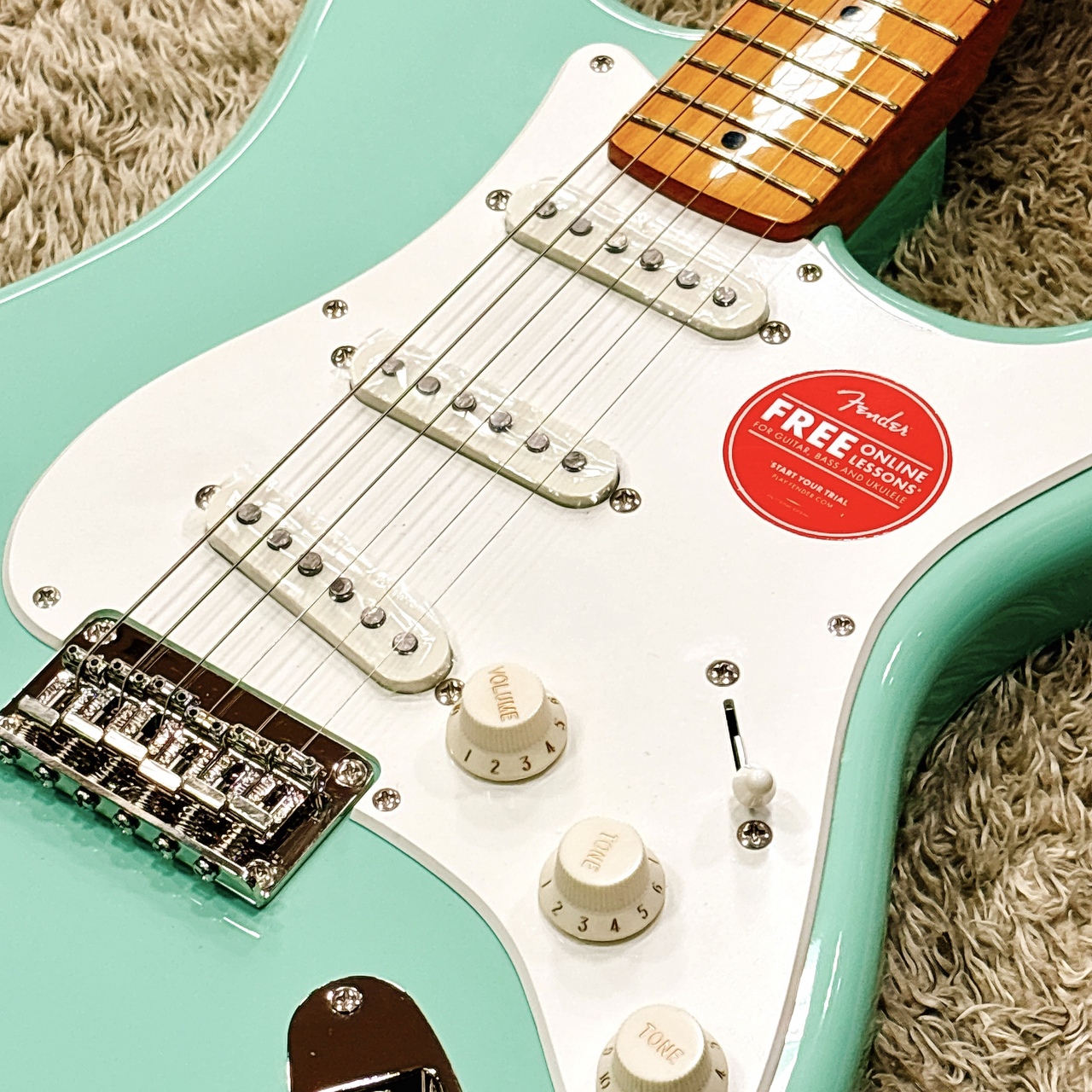 Squier by Fender Classic Vibe '50s Stratocaster HT / Surf Green