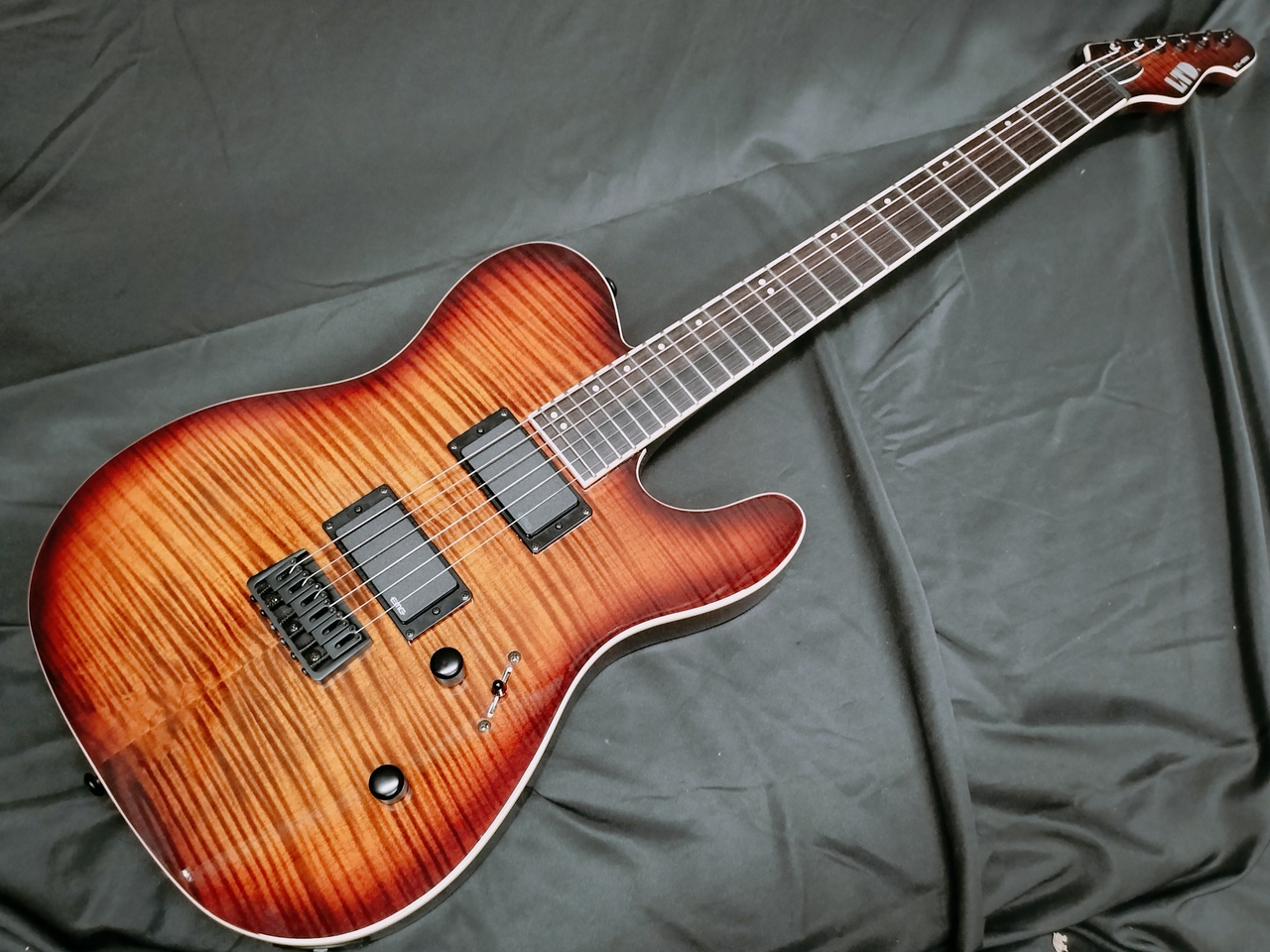 LTD LTD TE-401FM / Dark Brown Sunburst (アクティブ EMGピックアップ