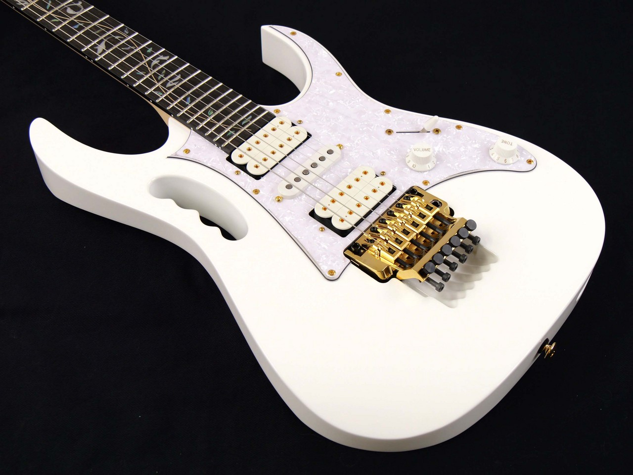 Ibanez JEM77P -Steve Vai Signature Model (White)（新品/送料無料