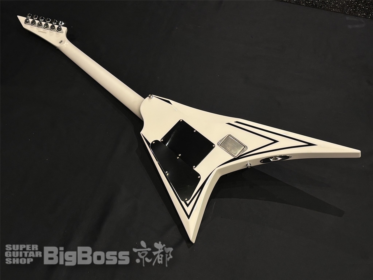 E-II SV / White w/Black Stripes（新品/送料無料）【楽器検索