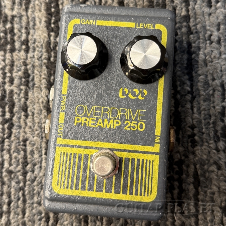 DOD 1982 250 OVERDRIVE PREAMP -Grey- 【MADE IN USA】【Vintage