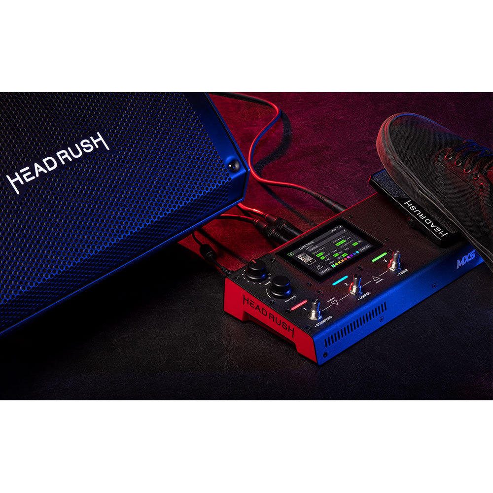 HeadRush MX5 ポータブルギターFX＆アンプモデリングシミュレーター