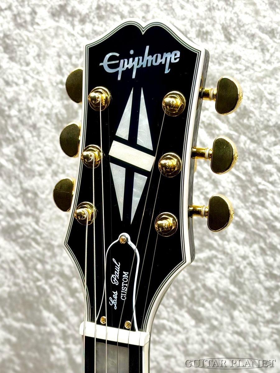 Epiphone Les Paul Custom -Ebony-【26011521772】【4.25kg】（新品