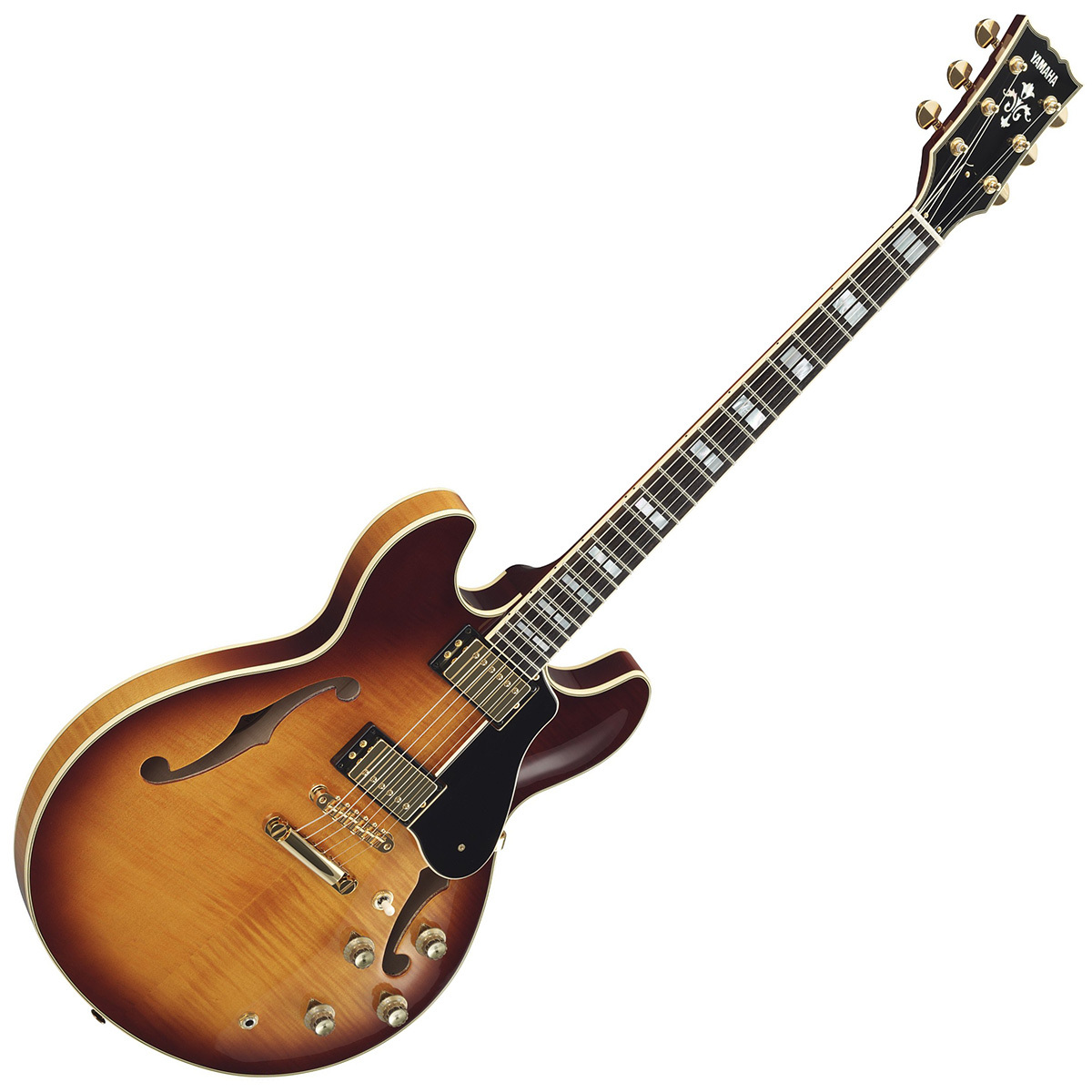 YAMAHA SA2200 VS エレキギター セミアコ 日本製 バイオリンサン