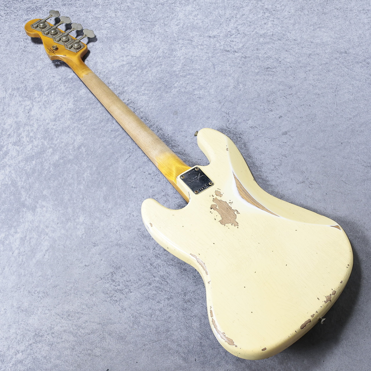 アンティーク ベース リリーフ Fender Custom Shop 1961 Jazz Bass Heavy Relic - Vintage