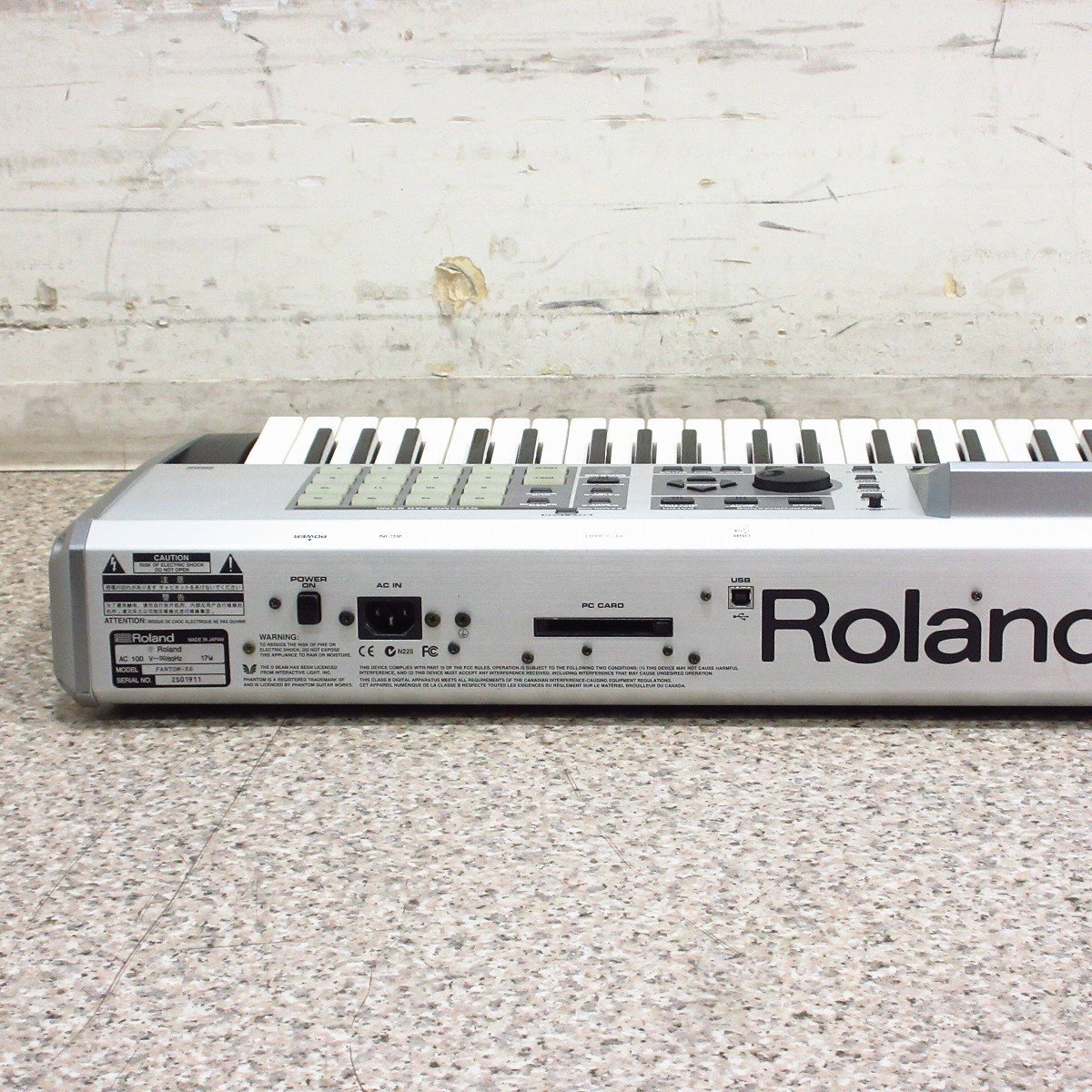 Roland Fantom-X6 -AudioTrack Expansion- 