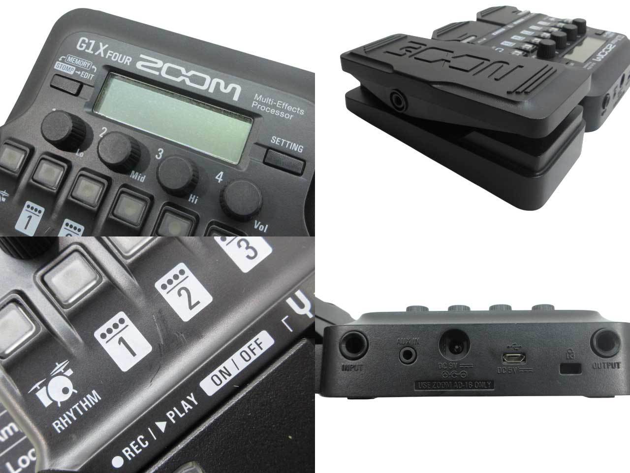 ZOOM G1X FOUR Guitar Multi-Effects Processor【鹿児島店】（中古