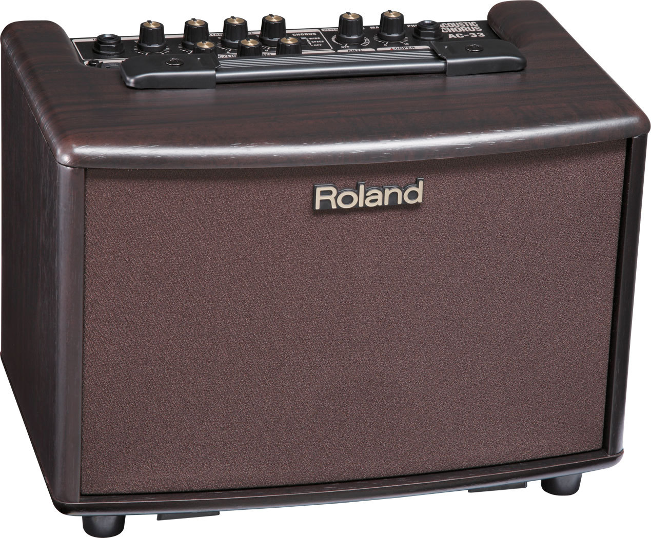 ローランド　30W アコースティックギターアンプ　AC-33連続使用時の電池の寿命