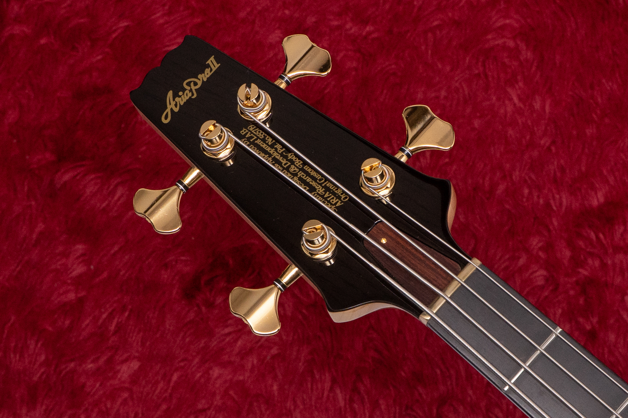 Aria Pro II ベース Aria Pro II ZZB Deluxe Bass 80's / Tiger Zebra Stripe - 和