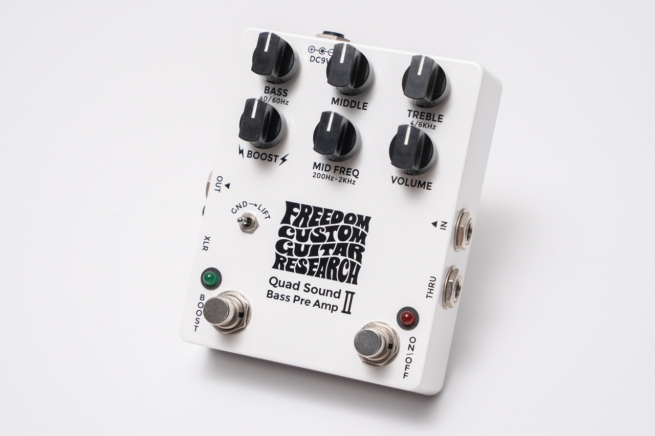 FCGR Quad Sound Bass Pre Amp Ⅱ Freedom Custom Guitar Research