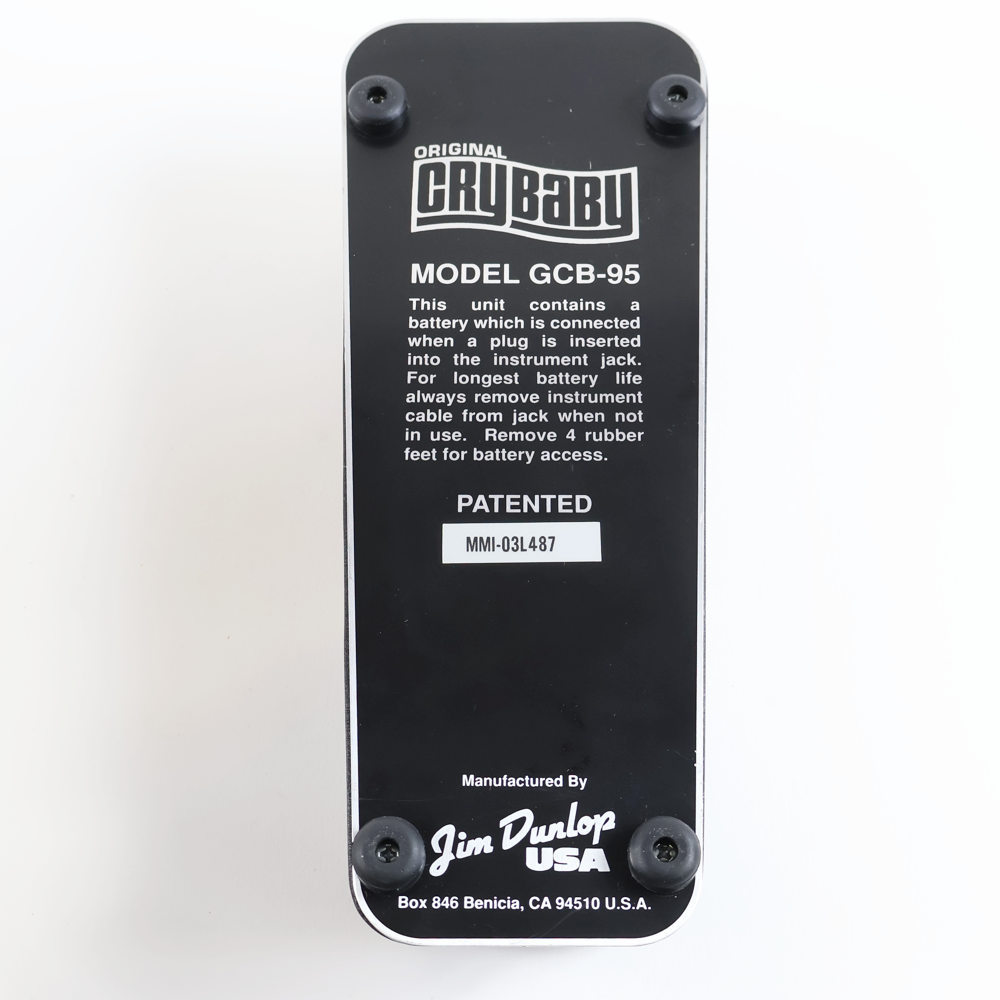 Jim Dunlop 【中古】 ワウ エフェクター JIM DUNLOP Cry Baby GCB95