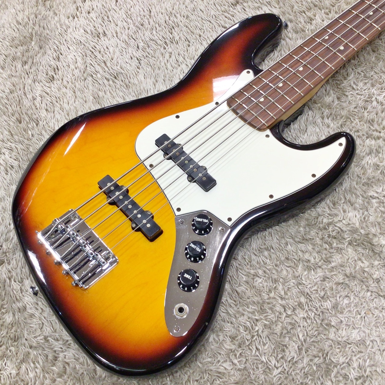 Fender Mexico Standard Jazz Bass V / Brown Sunburst 【中古】【5弦ベース 】（中古/送料無料）【楽器検索デジマート】