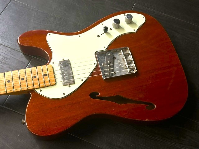 Fender Mexico Telecaster Thinline LINDY FRALIN PU（中古）【楽器