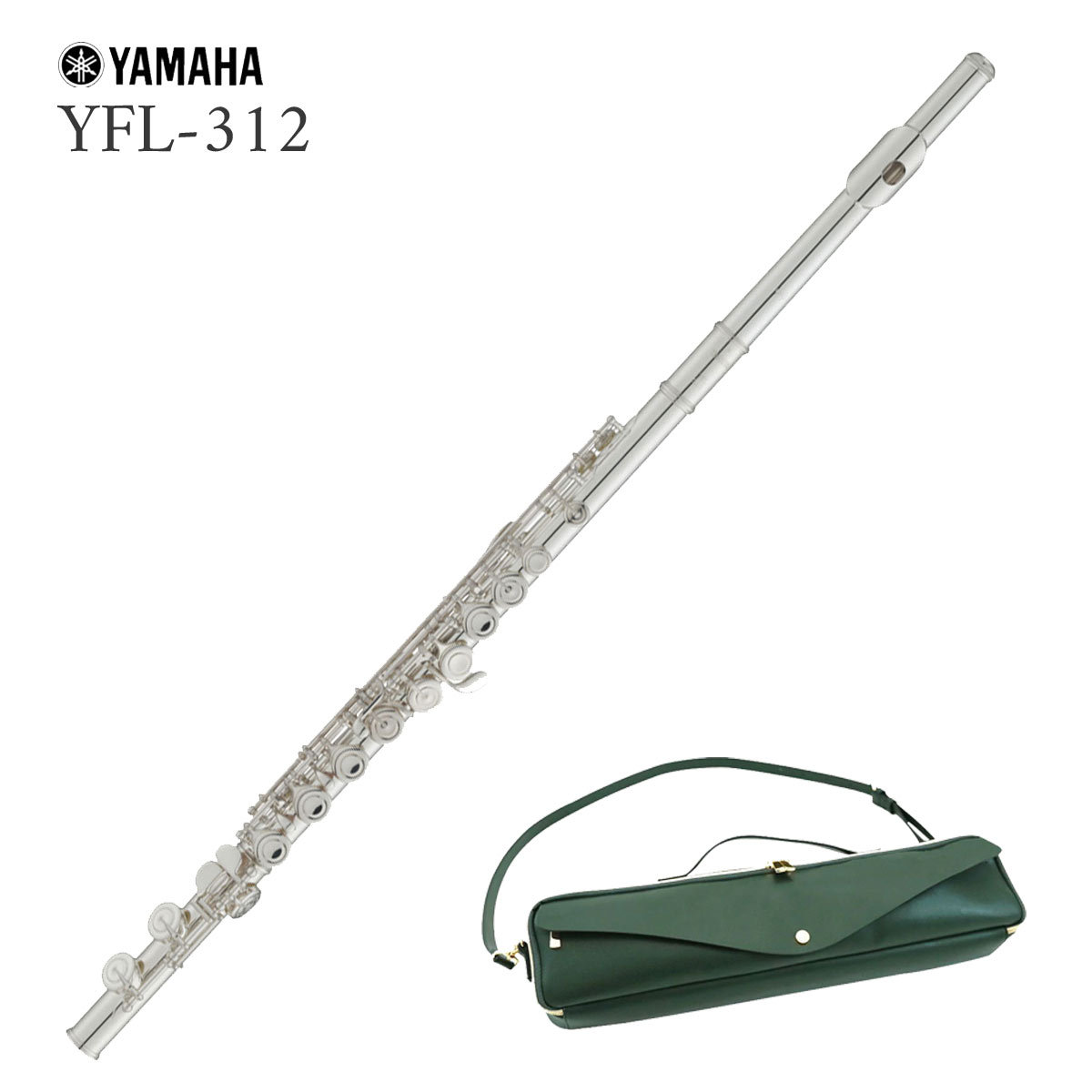 to e　YAMAHA YFL-312 フルート 頭部管銀製 Eメカ付き YAMAHA YFL-312 ヤマハ フルート Eメカ付 頭部管銀製 【WEBSHOP