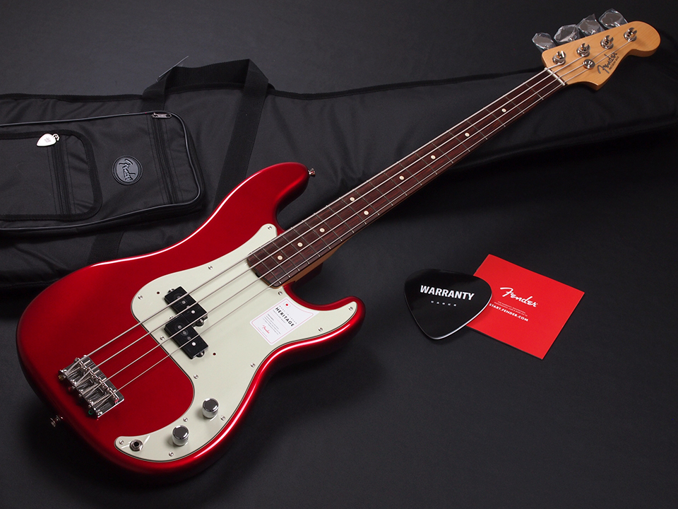 Fender 2023 Collection Made in Japan Heritage 60 Precision Bass Rosewood  Fingerboard ~Candy Apple Red~（新品/送料無料）【楽器検索デジマート】