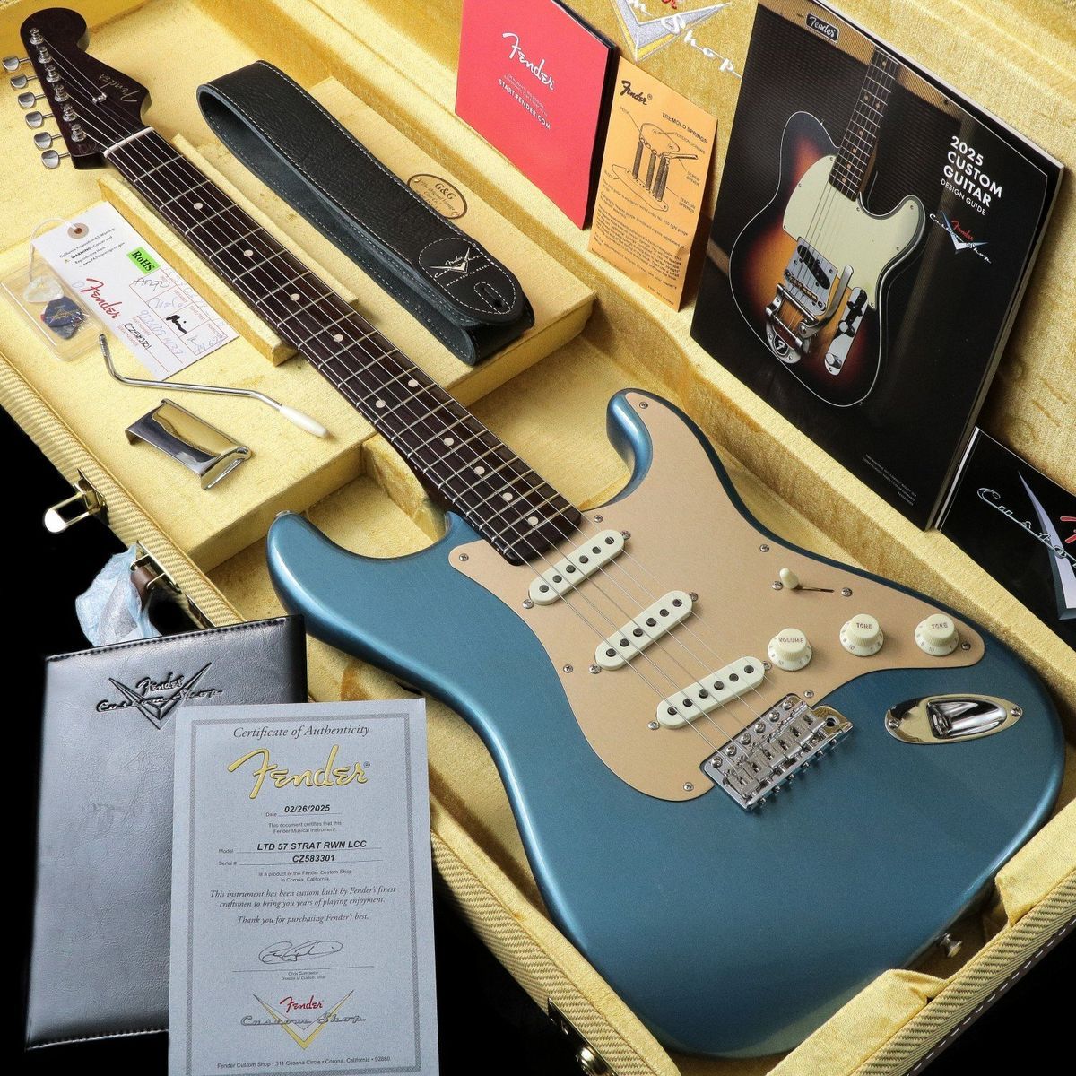 Fender Custom Shop Limited Edition 1957 Stratocaster Rosewood Neck