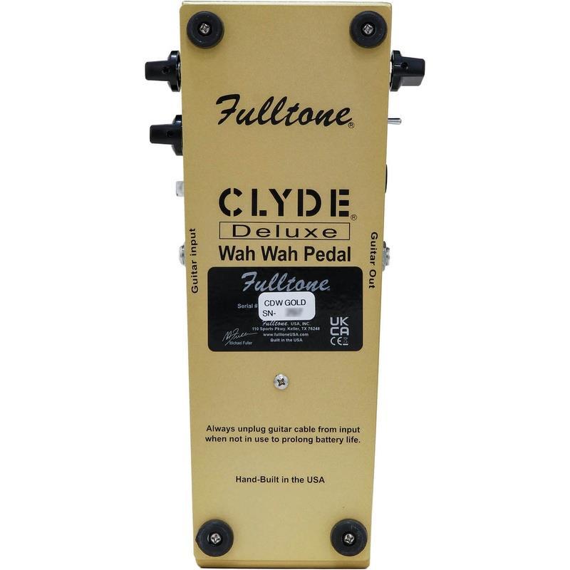 Fulltone Fulltone CLYDE Deluxe Wah LTD GOLD（新品）【楽器検索