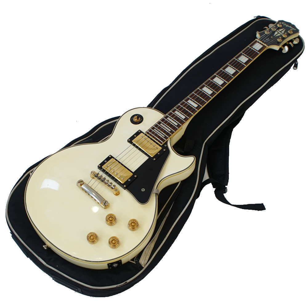 Epiphone 【中古】 LES PAUL CUSTOM WH 2009年製 エピフォン