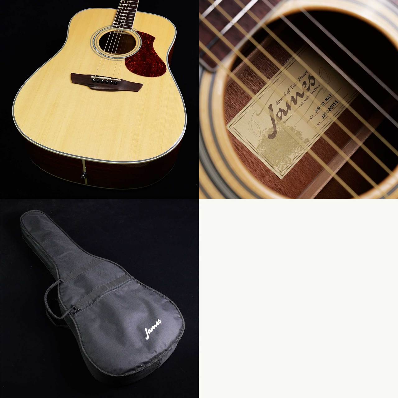 James J-300D NAT(ナチュラル) アコースティックギター 【中古