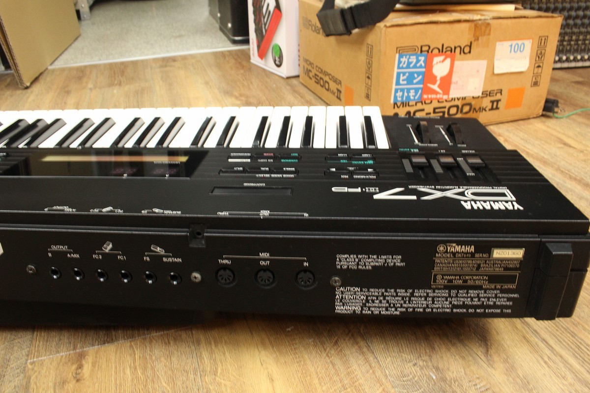 YAMAHA DX7II-FD 【キーボードマート新宿】【新宿店】（中古/送料無料
