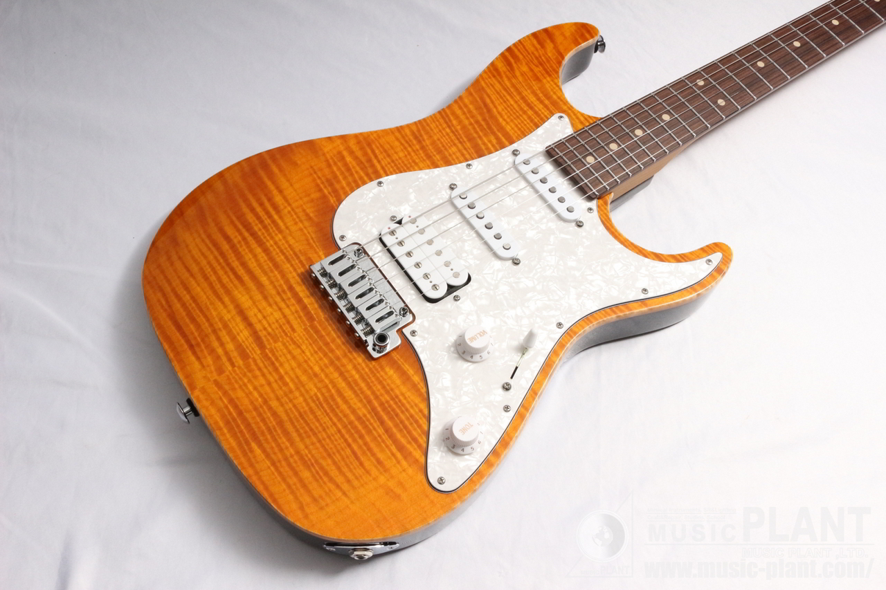 Suhr JE-Line Standard Plus Trans Amber with Hard Case（B級