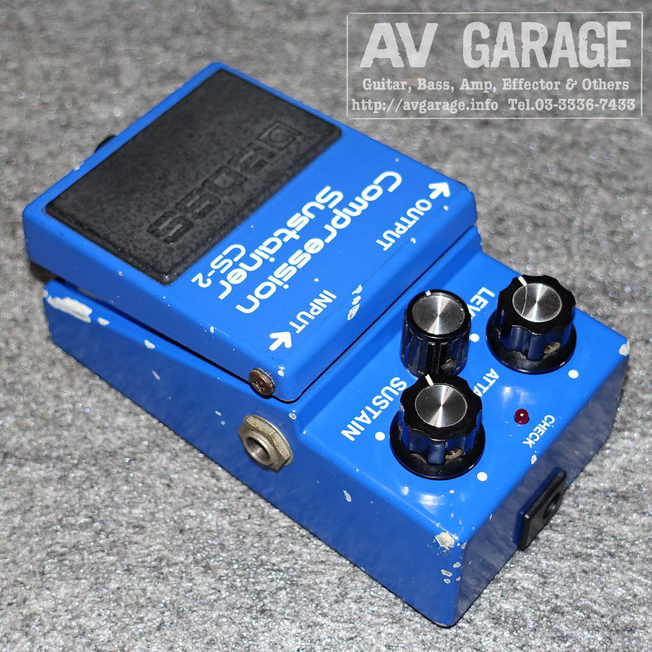 BOSS CS-2 Compression Sustainer 1980年代 日本製（ビンテージ