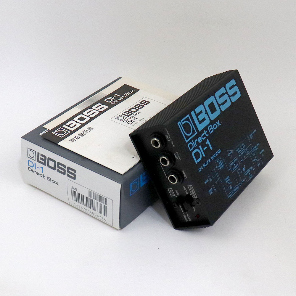BOSS direct box DI-1　ギターエフェクター　中古美品 中古】BOSS / DI-1 / Direct Box 【心斎橋店】 | イシバシ楽器