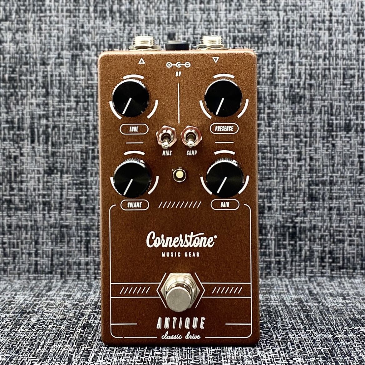 Cornerstone Antique オーバードライブペダル Antique V3 by Cornerstone – Versatile Vintage Drive Pedal