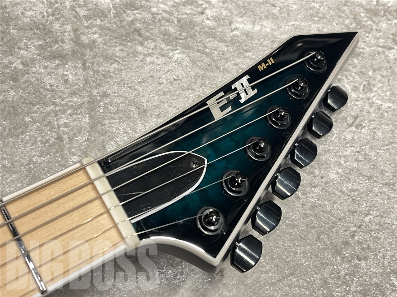 E-II M-II NT HS QM【Black Turquoise Burst】（新品/送料無料）【楽器