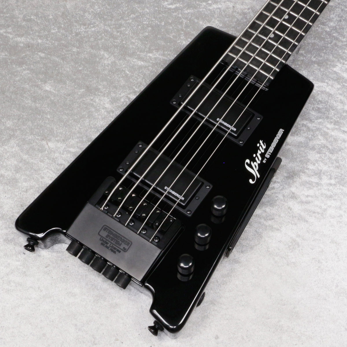 Steinberger SPIRIT XT-25 フレットレス ヘッドレス 五弦 Steinberg Steinberger / Spirit Collection XT-25 Standard Black (5